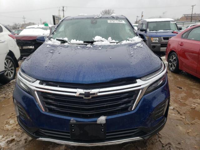 3GNAXKEV7NL270327 - 2022 CHEVROLET EQUINOX LT BLUE photo 5