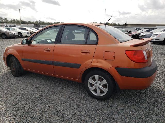 KNADE223796564354 - 2009 KIA RIO BASE ORANGE photo 2