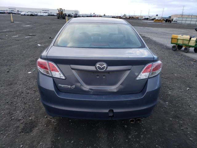 1YVHZ8BH9B5M04571 - 2011 MAZDA 6 I GRAY photo 6