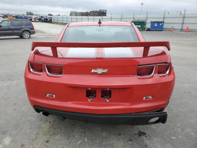 2G1FE1E36C9190653 - 2012 CHEVROLET CAMARO LS RED photo 6