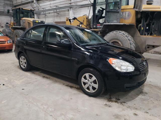 KMHCM46C49U311586 - 2009 HYUNDAI ACCENT GLS BLACK photo 4