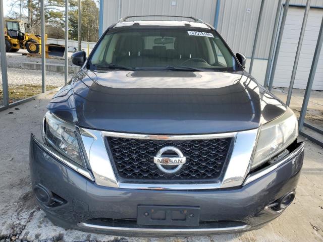 5N1AR2MM9DC672707 - 2013 NISSAN PATHFINDER S GRAY photo 5