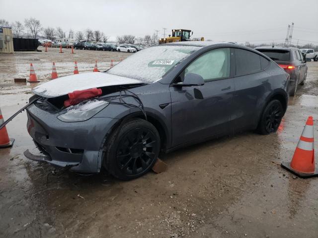 7SAYGDEE2PF745437 - 2023 TESLA MODEL Y GRAY photo 1