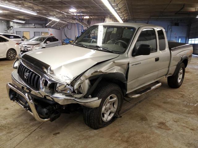 5TEWN72N83Z272636 - 2003 TOYOTA TACOMA XTRACAB SILVER photo 1