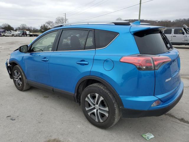 JTMZFREV1JJ731367 - 2018 TOYOTA RAV4 LE BLUE photo 2