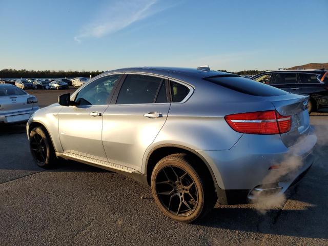 5UXFH0C54ALC66228 - 2010 BMW X6 HYBRID BLUE photo 2