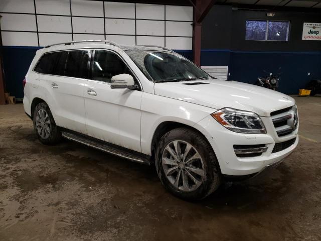 4JGDF6EE1FA451122 - 2015 MERCEDES-BENZ GL 450 4MATIC WHITE photo 4