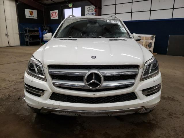 4JGDF6EE1FA451122 - 2015 MERCEDES-BENZ GL 450 4MATIC WHITE photo 5