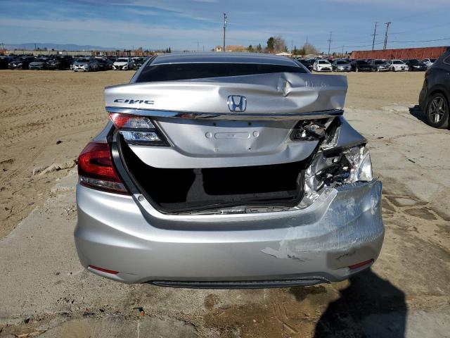 19XFB2F83EE235066 - 2014 HONDA CIVIC EX SILVER photo 6