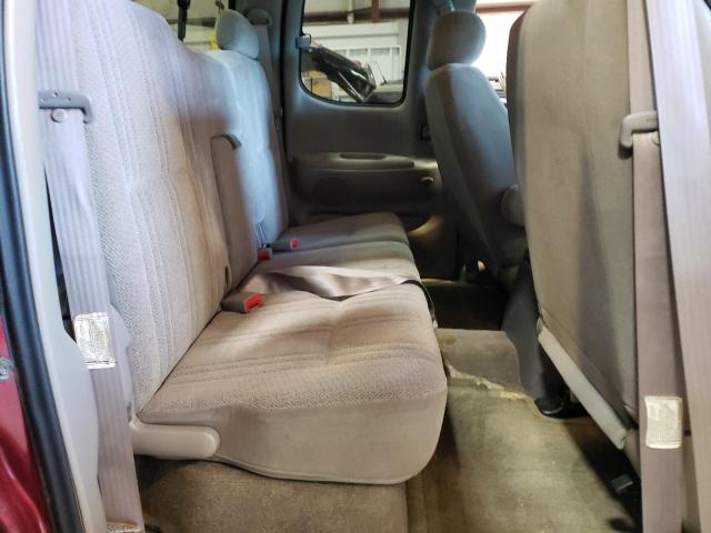 5TBBT4417YS004882 - 2000 TOYOTA TUNDRA ACCESS CAB ბურგუნდია ფოტო 10