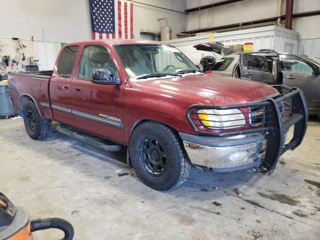 5TBBT4417YS004882 - 2000 TOYOTA TUNDRA ACCESS CAB ბურგუნდია ფოტო 4