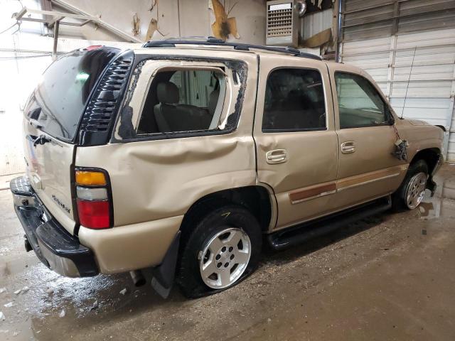 1GNEK13T55J118372 - 2005 CHEVROLET TAHOE K1500 TAN photo 3