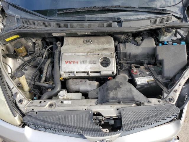 5TDZA23C85S257563 - 2005 TOYOTA SIENNA CE SILVER photo 12