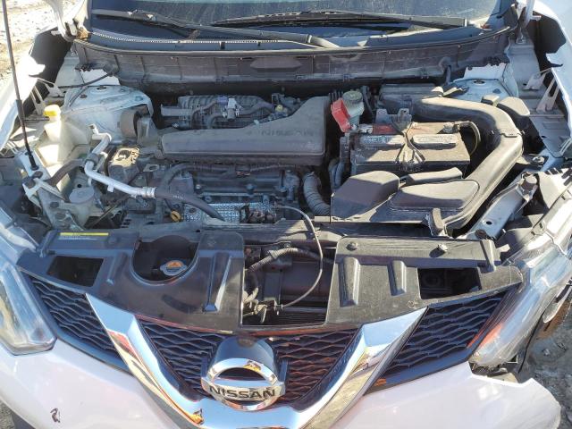 KNMAT2MV7GP716781 - 2016 NISSAN ROGUE S WHITE photo 11