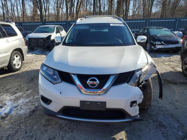 KNMAT2MV7GP716781 - 2016 NISSAN ROGUE S WHITE photo 5