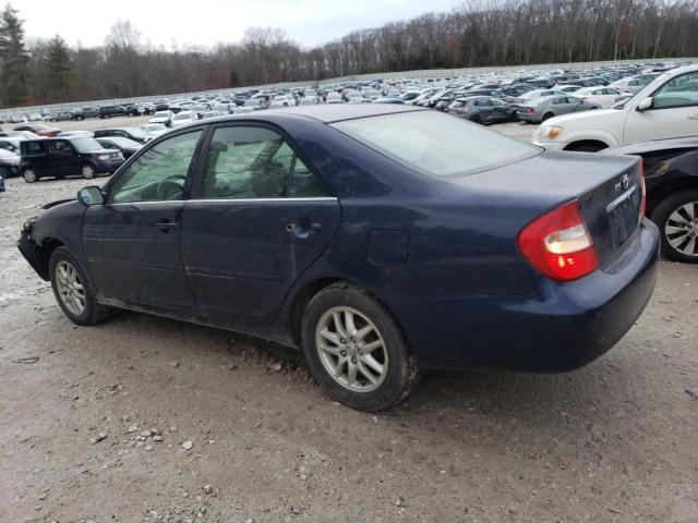 4T1BE32KX3U236318 - 2003 TOYOTA CAMRY LE BLUE photo 2