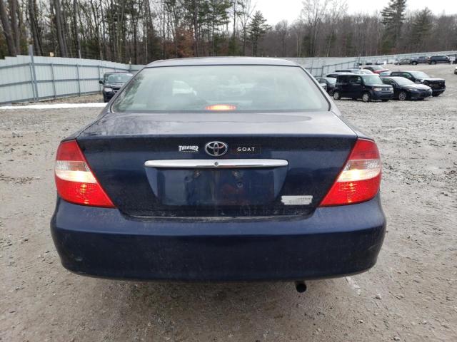 4T1BE32KX3U236318 - 2003 TOYOTA CAMRY LE BLUE photo 6