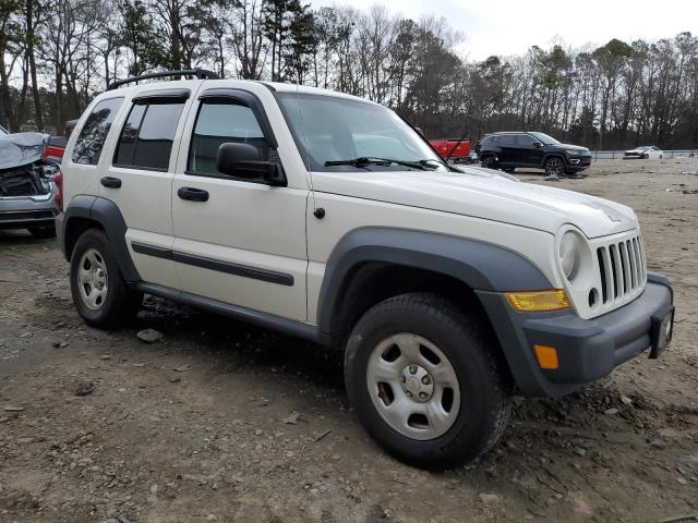 1J4GK48K56W173275 - 2006 JEEP LIBERTY SPORT WHITE photo 4