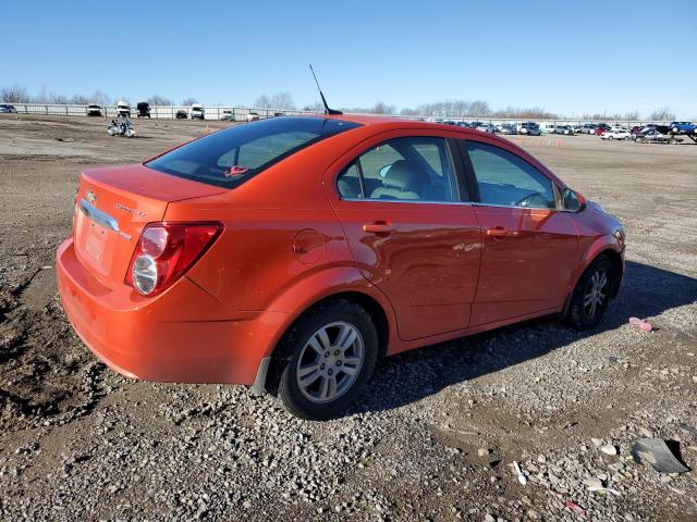 1G1JC5SB6D4132372 - 2013 CHEVROLET SONIC LT ORANGE photo 3