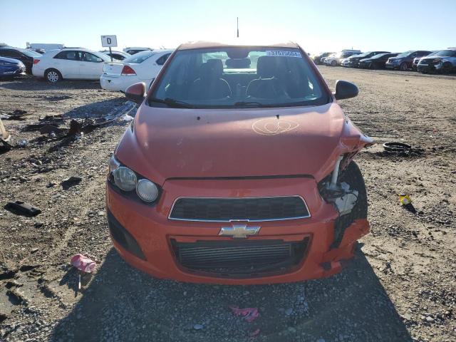 1G1JC5SB6D4132372 - 2013 CHEVROLET SONIC LT ORANGE photo 5