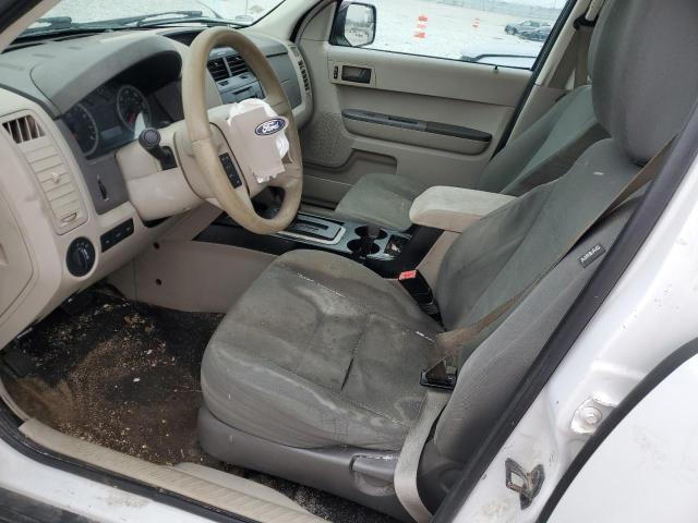 1FMCU0C78CKA84857 - 2012 FORD ESCAPE XLS WHITE photo 7