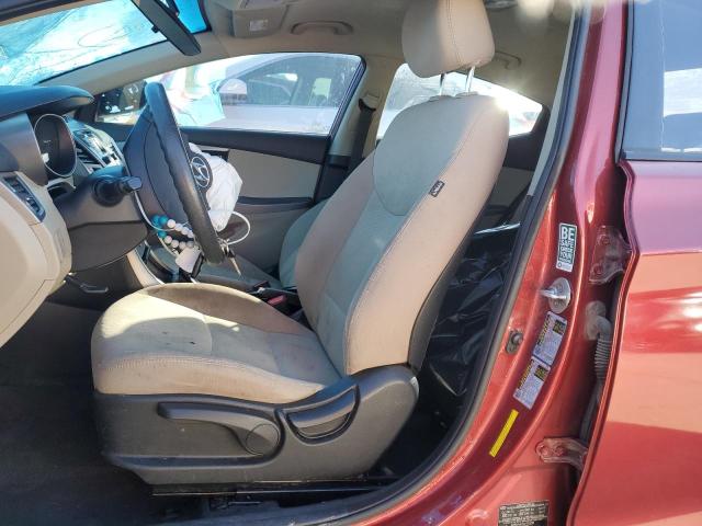 5NPDH4AE1GH773228 - 2016 HYUNDAI ELANTRA SE BURGUNDY photo 7