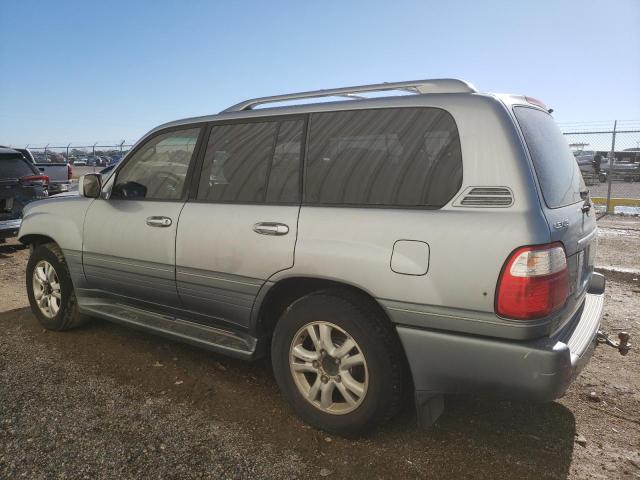 JTJHT00W543538161 - 2004 LEXUS LX 470 SILVER photo 2