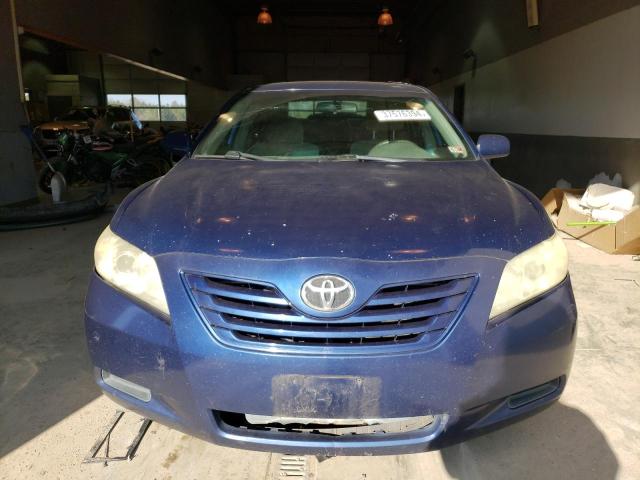 4T1BE46K07U065505 - 2007 TOYOTA CAMRY CE BLUE photo 5