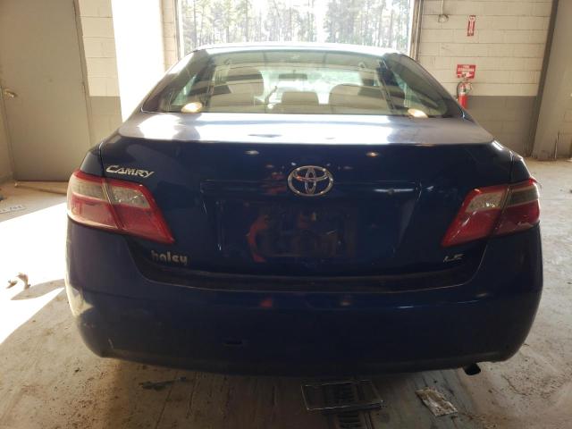 4T1BE46K07U065505 - 2007 TOYOTA CAMRY CE BLUE photo 6