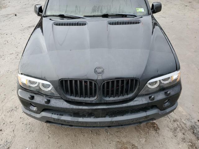 5UXFB53585LV14921 - 2005 BMW X5 4.4I BLACK photo 12