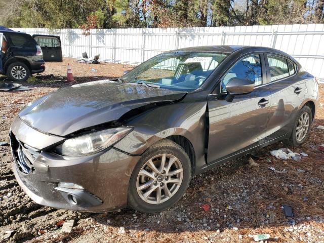 JM1BM1V74F1256461 - 2015 MAZDA 3 TOURING GRAY photo 1