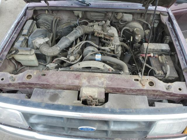 1FTCR10AXRUB82104 - 1994 FORD RANGER PURPLE photo 11