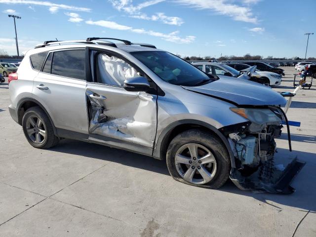 2T3WFREV0EW092683 - 2014 TOYOTA RAV4 XLE SILVER photo 4