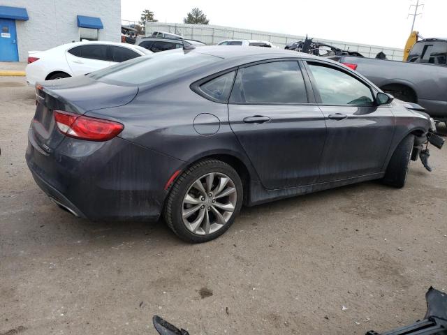 1C3CCCBG4FN711619 - 2015 CHRYSLER 200 S GRAY photo 3