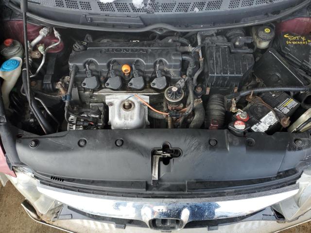 19XFA1F61AE005614 - 2010 HONDA CIVIC LX-S Բորդո լուսանկար 11
