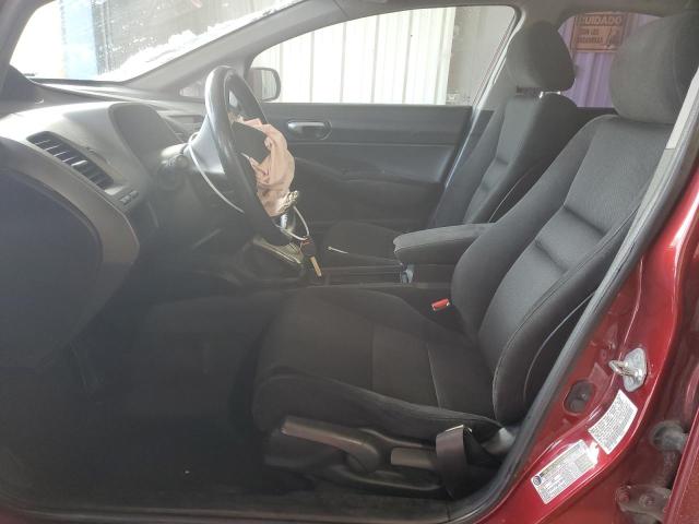 19XFA1F61AE005614 - 2010 HONDA CIVIC LX-S Բորդո լուսանկար 7