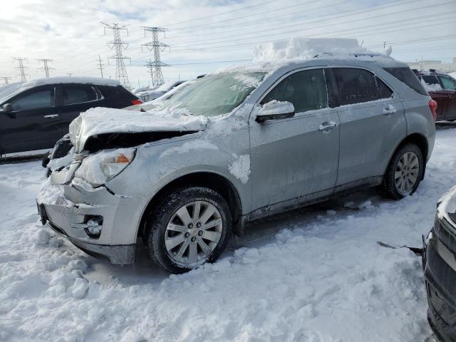 2CNFLGE5XB6250835 - 2011 CHEVROLET EQUINOX LTZ SILVER photo 1