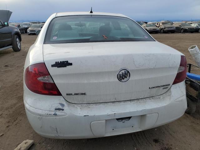 2G4WC582271197140 - 2007 BUICK LACROSSE CX WHITE photo 6