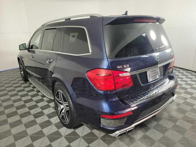 4JGDF7EE5EA276944 - 2014 MERCEDES-BENZ GL 63 AMG BLUE photo 3