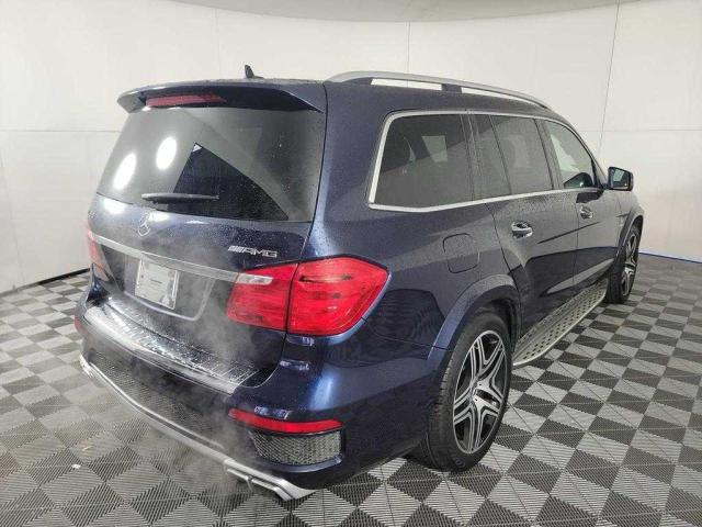 4JGDF7EE5EA276944 - 2014 MERCEDES-BENZ GL 63 AMG BLUE photo 4