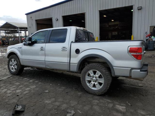 1FTFW1EV5AFC23460 - 2010 FORD F150 SUPERCREW SILVER photo 2