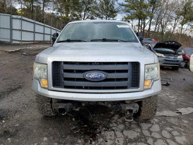 1FTFW1EV5AFC23460 - 2010 FORD F150 SUPERCREW SILVER photo 5