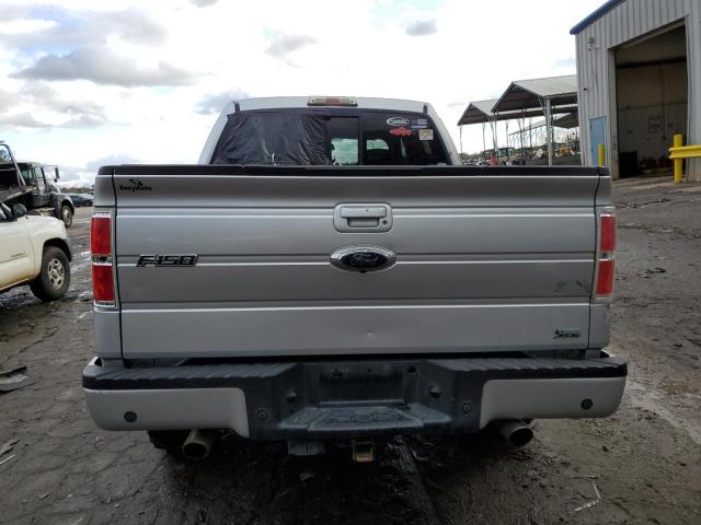 1FTFW1EV5AFC23460 - 2010 FORD F150 SUPERCREW SILVER photo 6