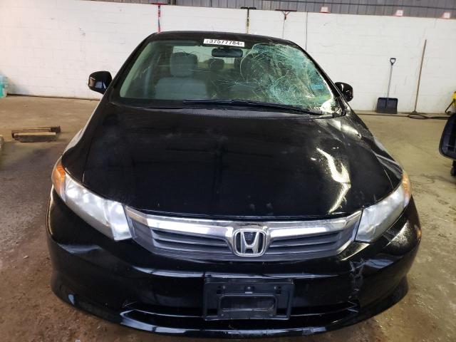 2HGFB2F55CH585307 - 2012 HONDA CIVIC LX BLACK photo 5