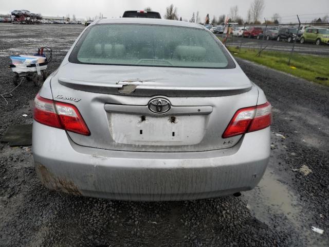 4T1BE46K07U614815 - 2007 TOYOTA CAMRY CE SILVER photo 6