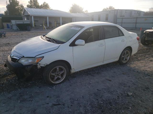 2T1BU4EE9CC912614 - 2012 TOYOTA COROLLA BASE WHITE photo 1