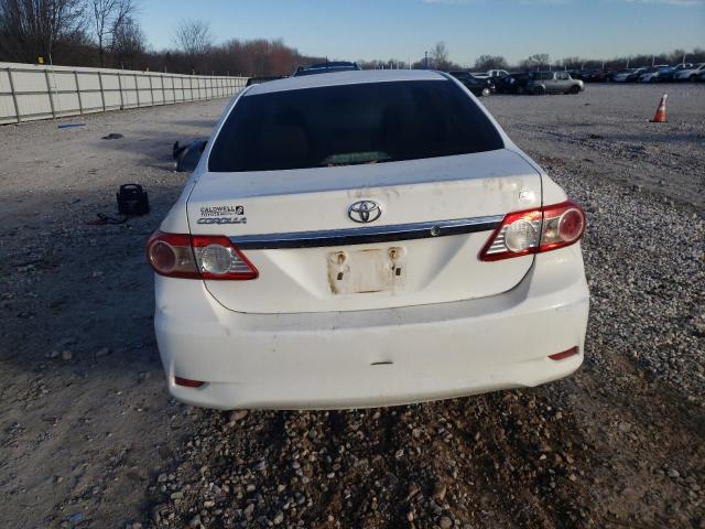 2T1BU4EE9CC912614 - 2012 TOYOTA COROLLA BASE WHITE photo 6