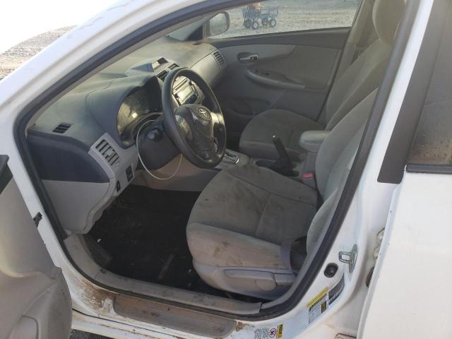 2T1BU4EE9CC912614 - 2012 TOYOTA COROLLA BASE WHITE photo 7