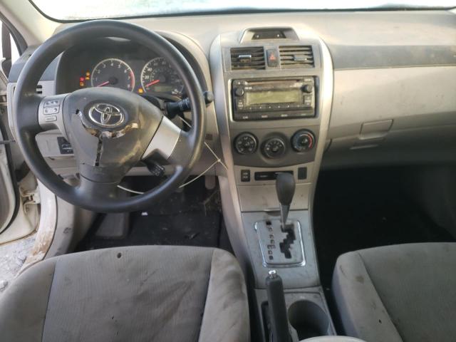 2T1BU4EE9CC912614 - 2012 TOYOTA COROLLA BASE WHITE photo 8