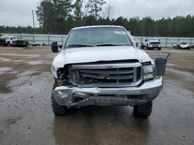 1FTNW21F31EC03889 - 2001 FORD F250 SUPER DUTY WHITE photo 5